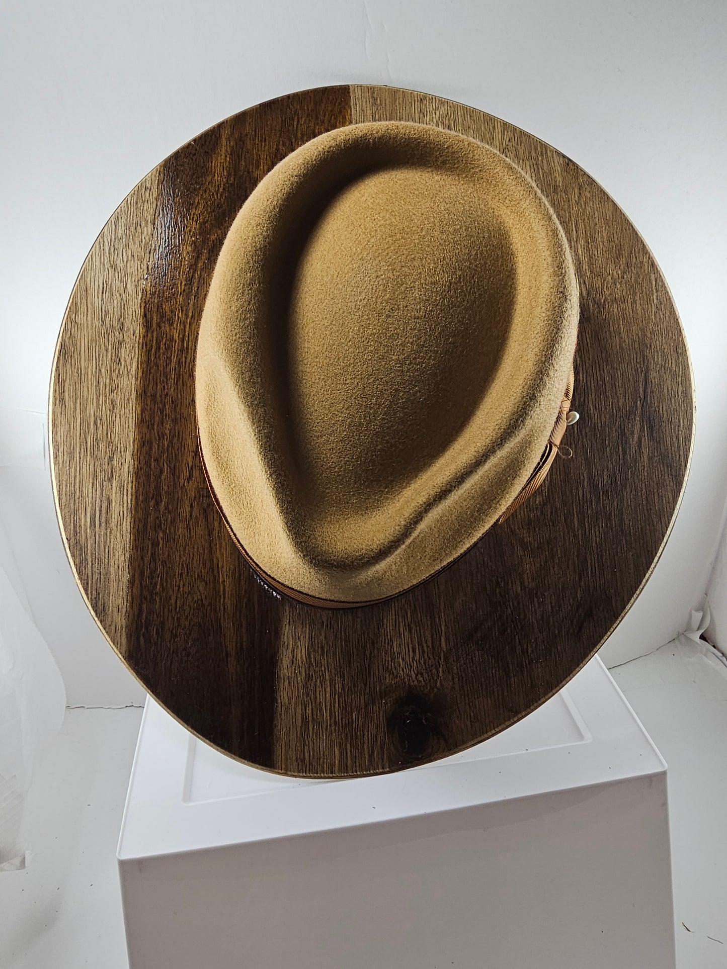 Stylish Wide wood brim fedora, gift for Men, gift for women, free shipping in USA