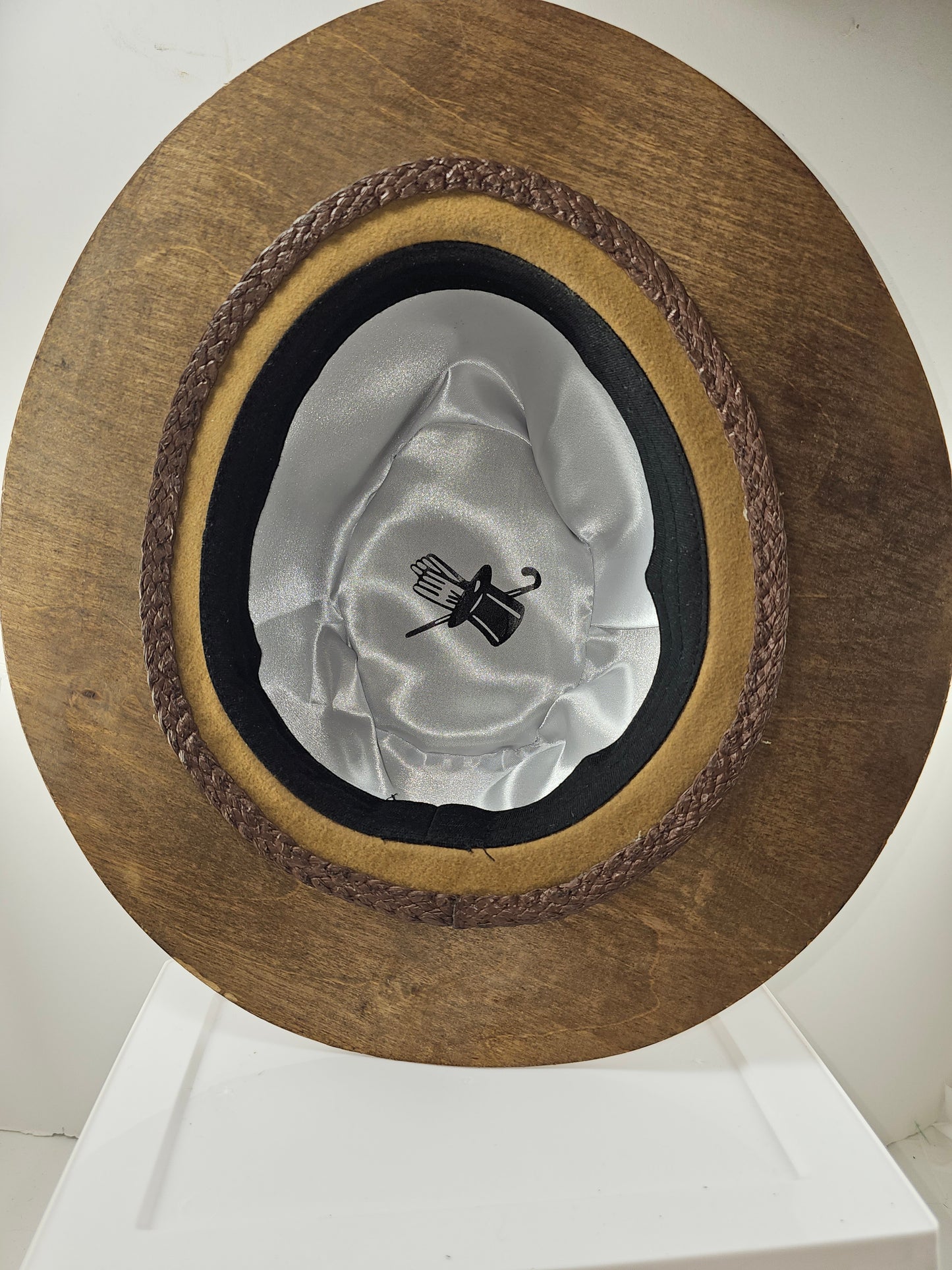 Stylish Wide wood brim fedora, gift for Men, gift for women, free shipping in USA